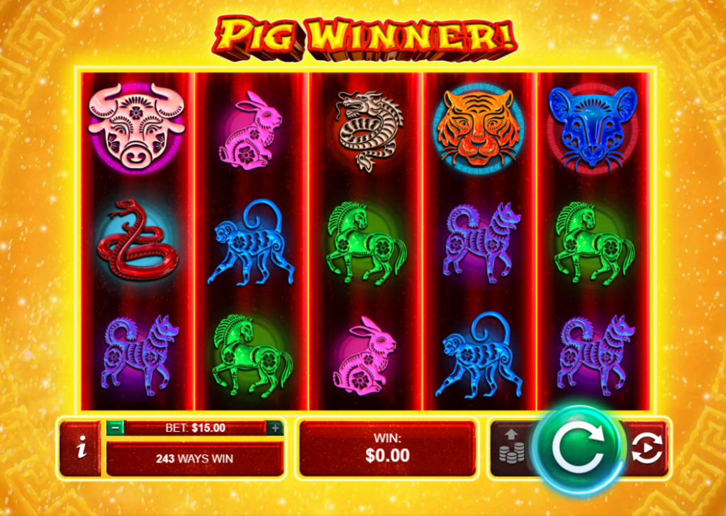 play Pig Winner slots at PlayCroco Casino